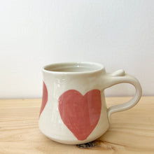 Load image into Gallery viewer, Pink Hearts Mug-10 oz
